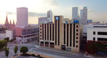 Outside the Tulsa Community College Metro Campus