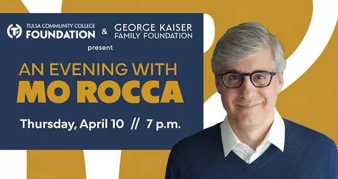 The TCC Foundation and the George Kaiser Family Foundation Present An Evening with Mo Rocca.