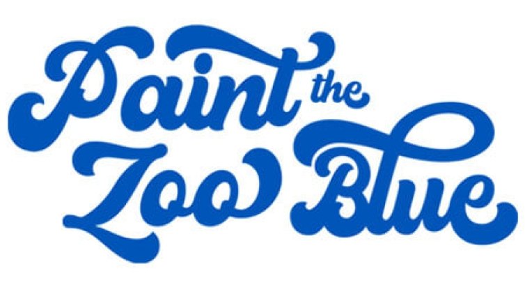 Paint the Zoo Blue